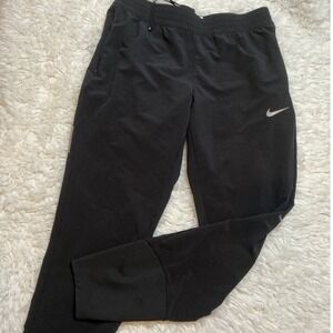 Nike Women's Dri-FIT Running Pants Black Lightweight Athletic Joggers Size Small